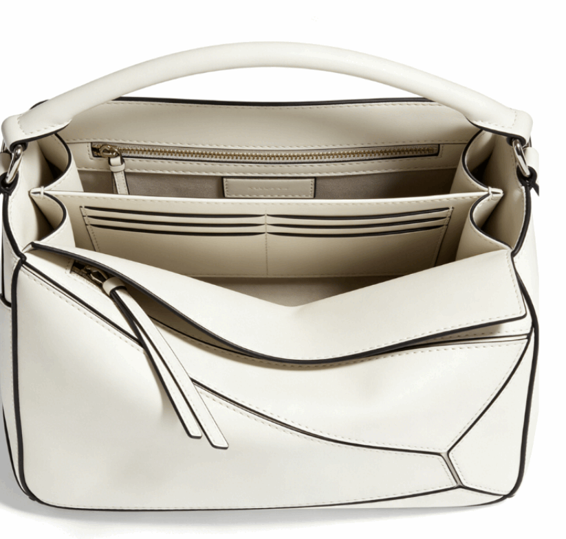 Geometric 'Origami' Puzzle Satchel | Premium Nappa Leather with Contrast Glazing