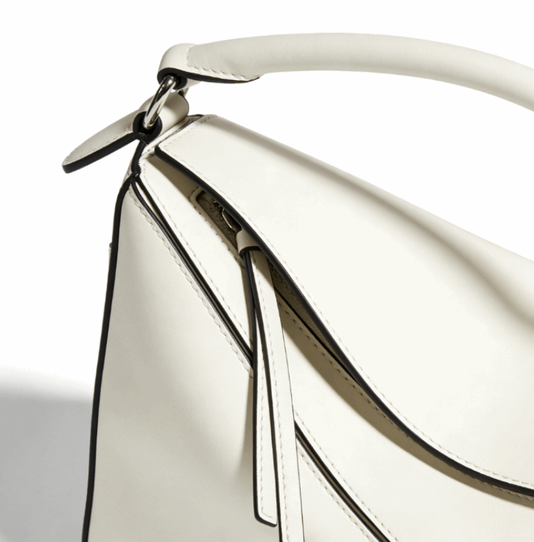 Geometric 'Origami' Puzzle Satchel | Premium Nappa Leather with Contrast Glazing