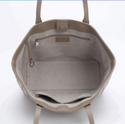 'Intrecciato' Artisan Tote | Premium Hand-Woven Vegan Leather | Minimalist Large-Capacity Professional Carryall