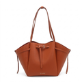'Origami' Winged Tote | Premium Smooth Calf Leather | Sculptural Expandable Silhouette with Signature Belted Cinch Detail